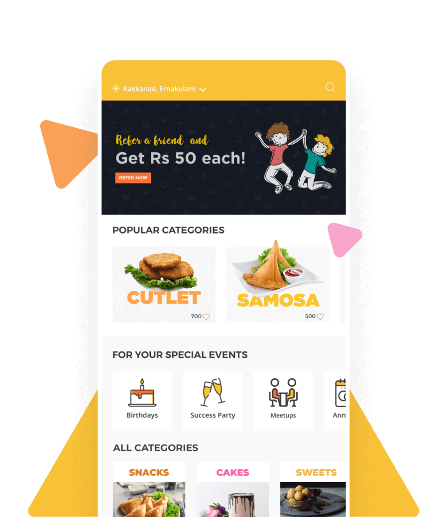 Custom Food Delivery App Development Solution