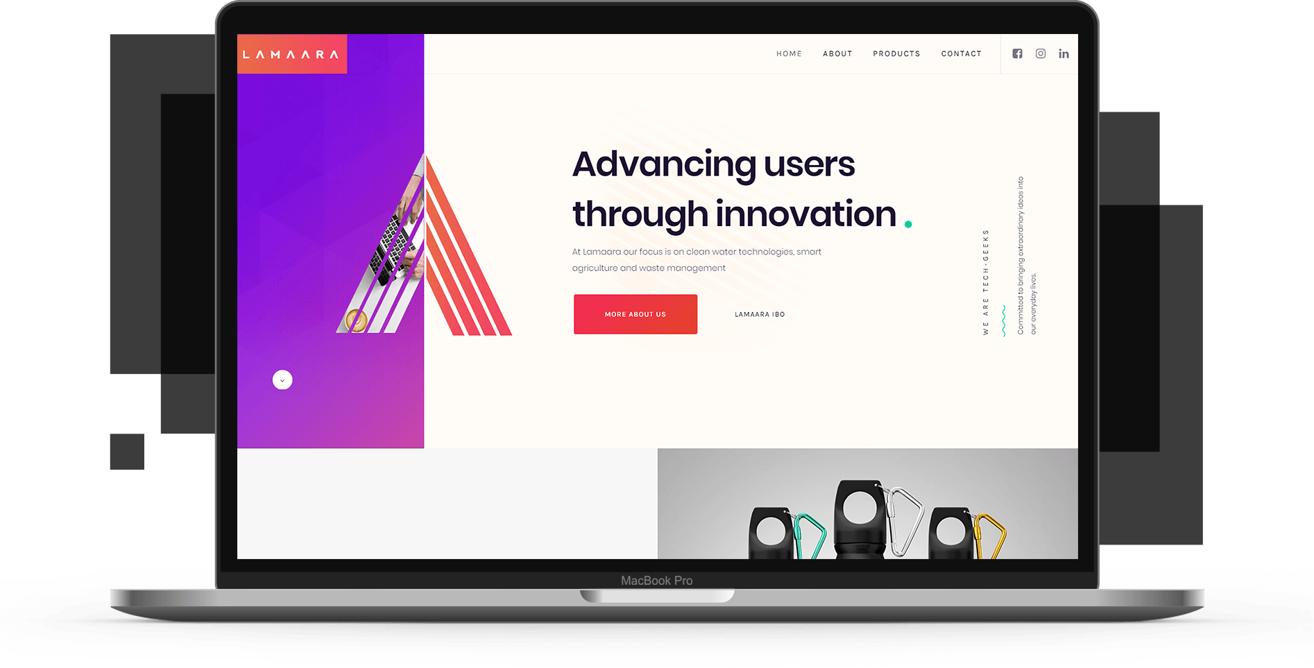 Corporate website
