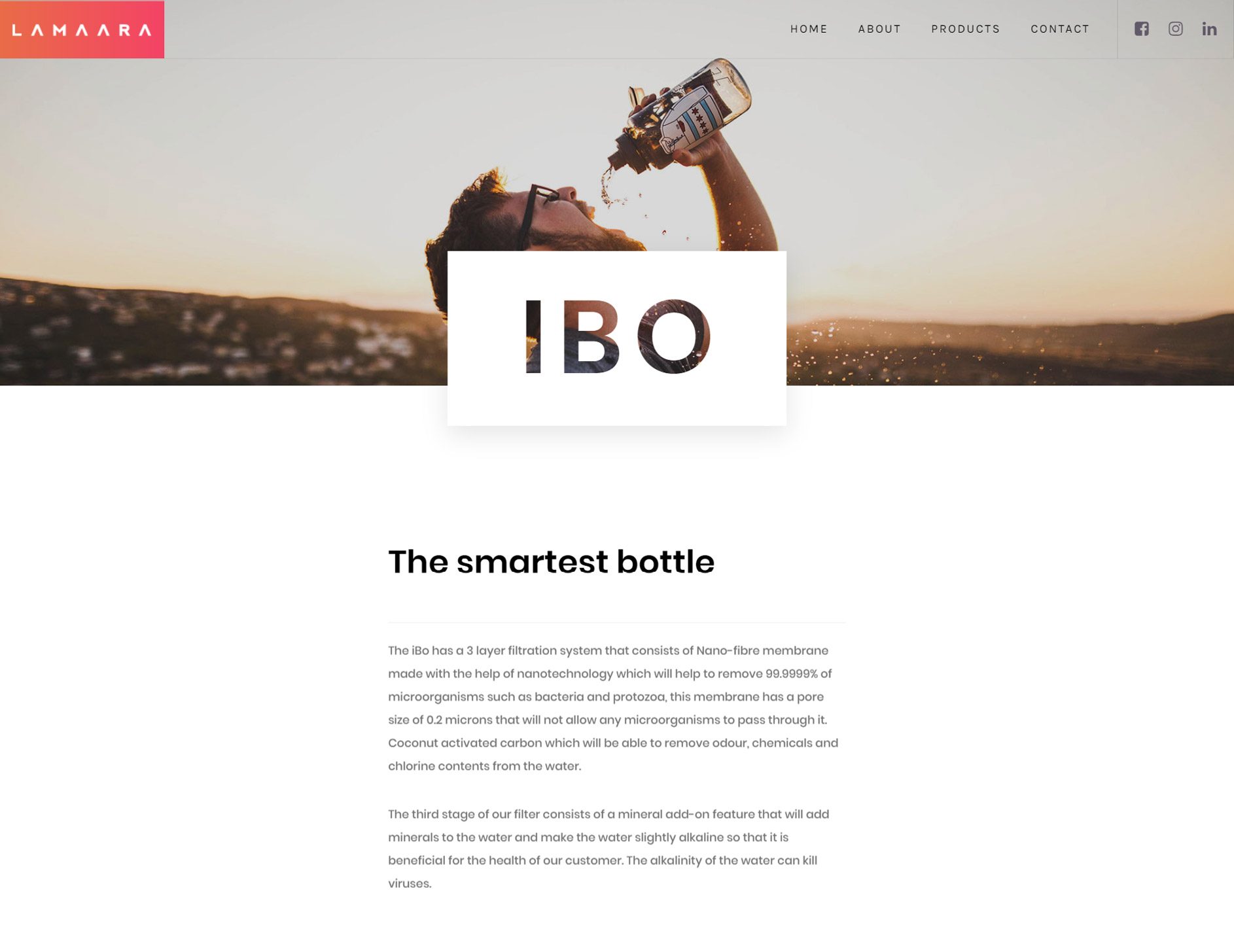 Corporate website