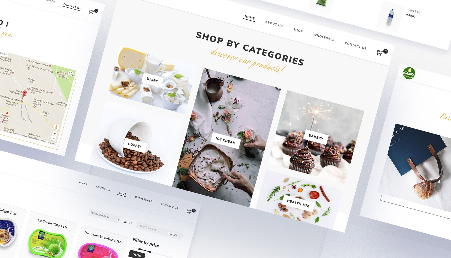 Ecommerce wordPress website
