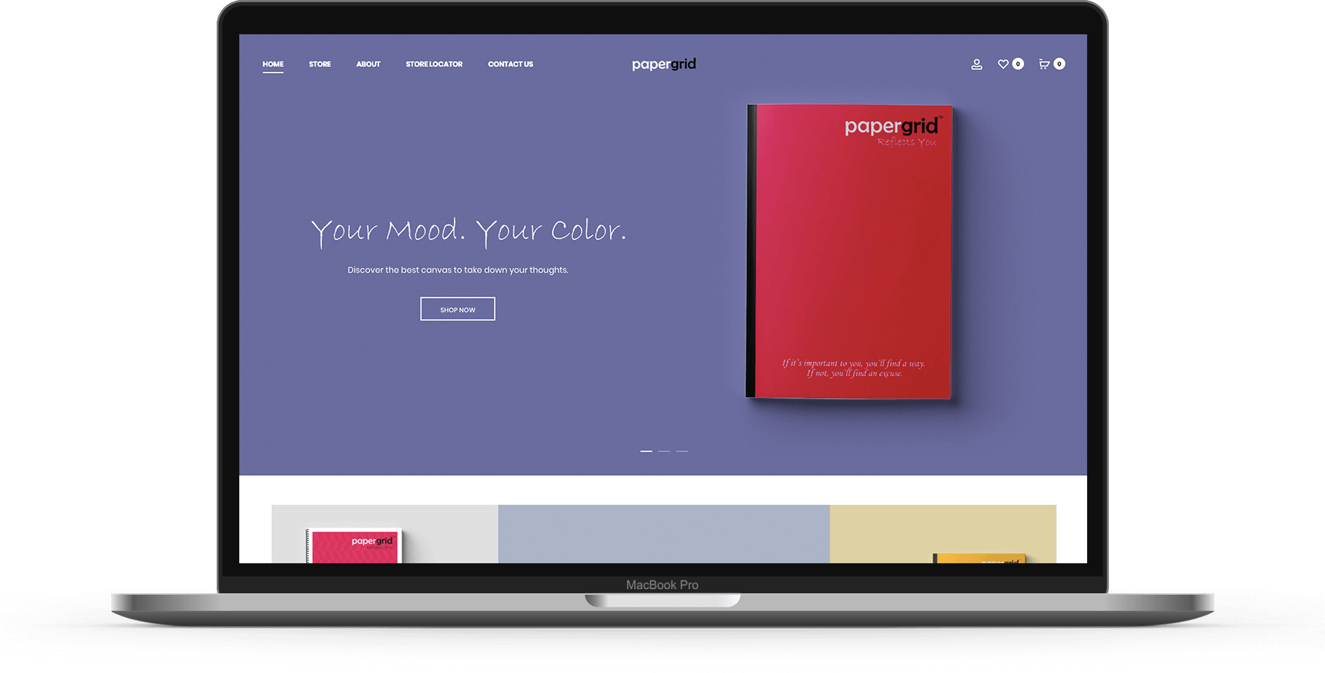 Ecommerce website