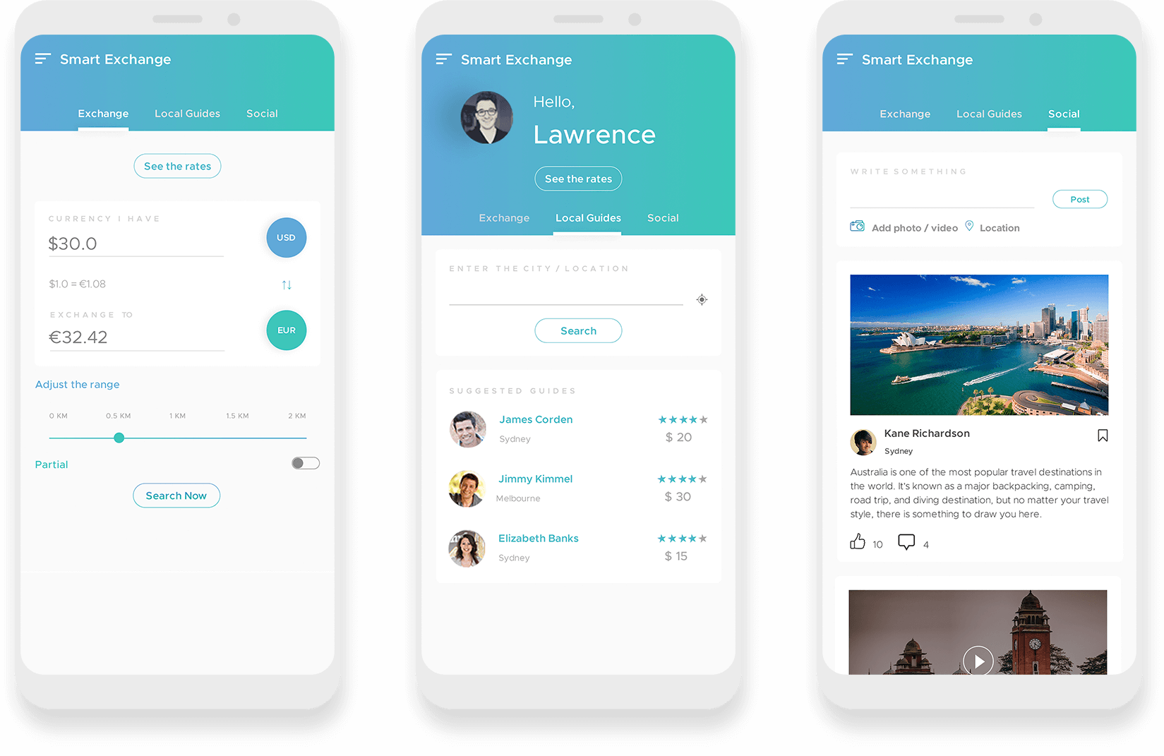 Smart Exchange Screens